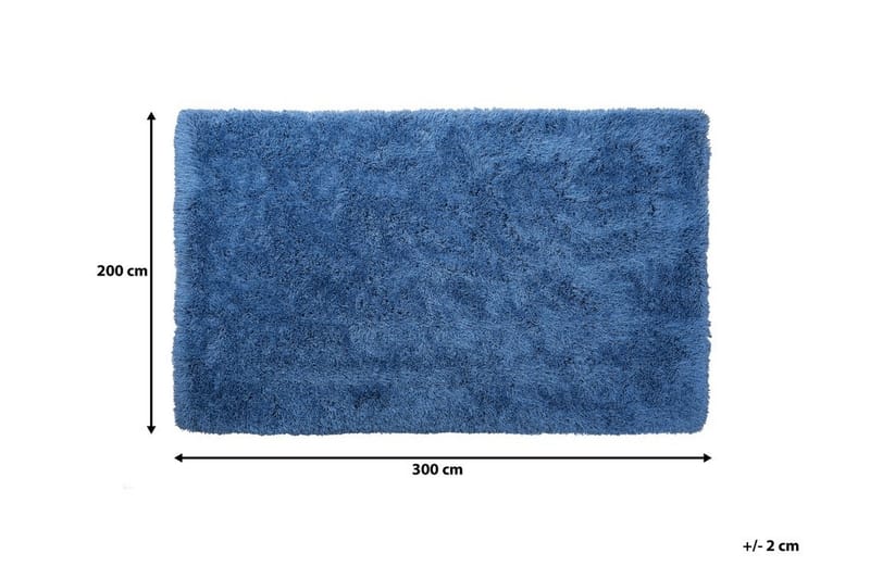 Matto Winterhay 200x300 cm - Sininen - Kodintekstiilit & matot - Matto - Moderni matto - Nukkamatto
