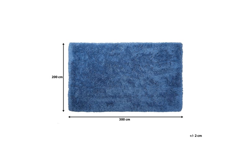 Matto Winterhay 200x300 cm - Sininen - Kodintekstiilit & matot - Matto - Moderni matto - Nukkamatto