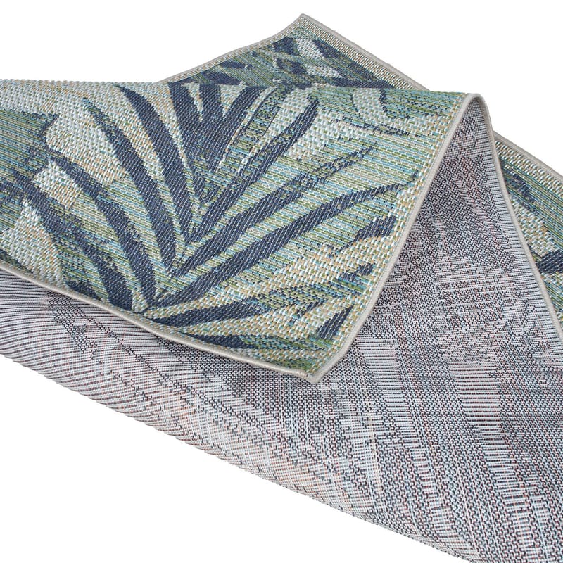 Matto Polin Outdoor 120x120 cm - Vihreä - Kodintekstiilit & matot - Matto - Ulkomatto