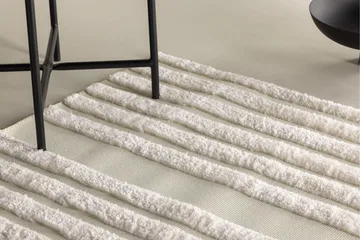 Nukkamatto Nikita 200x290 cm - Valkoinen - Kodintekstiilit & matot - Matto - Moderni matto - Nukkamatto