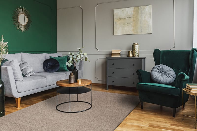 Skagen villamatto 160x230 cm - Pellava - Kodintekstiilit & matot - Matto - Moderni matto - Villamatto