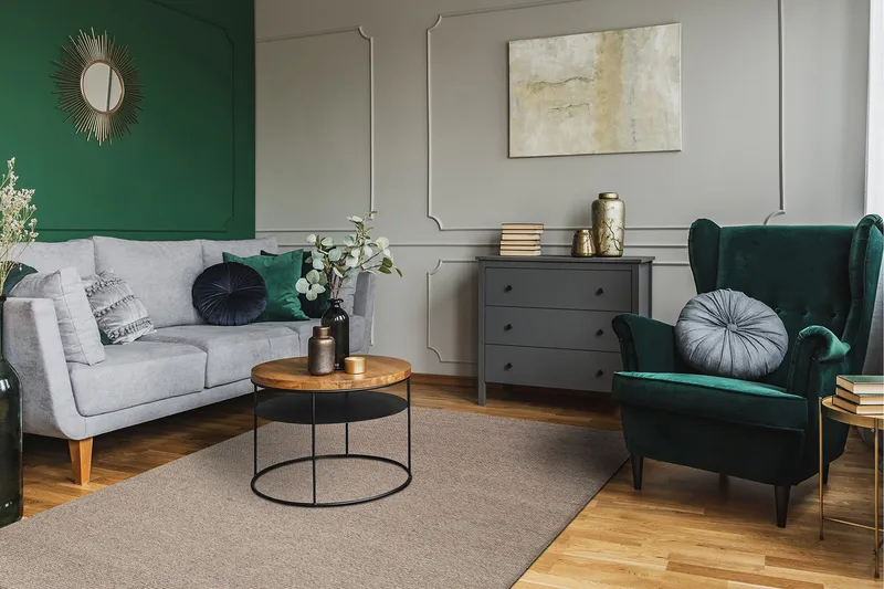 Skagen villamatto 200x300 cm - Pellava - Kodintekstiilit & matot - Matto - Moderni matto - Villamatto