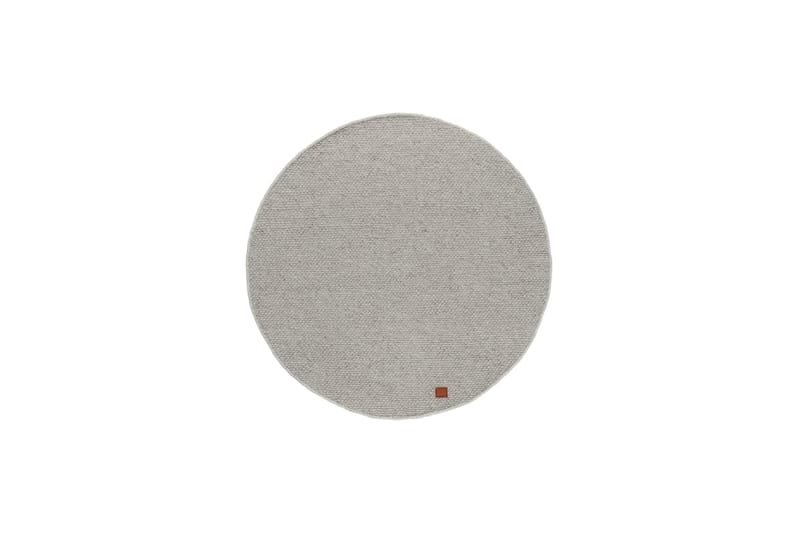 Skagen villamatto pyöreä 300 cm, Hopea