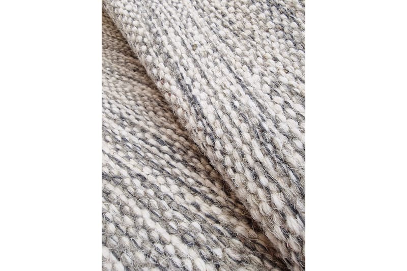 Birka villamatto pyöreä 300 cm - Hopea - Kodintekstiilit & matot - Matto - Moderni matto - Villamatto