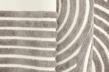 Nukkamatto Nikita 200x290 cm - Harmaa - Kodintekstiilit & matot - Matto - Moderni matto - Nukkamatto