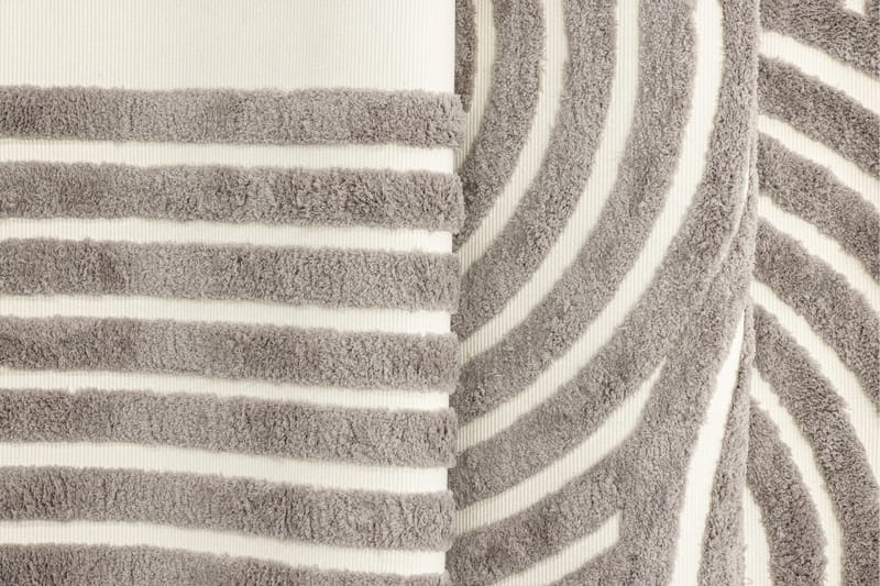 Nukkamatto Nikita 200x290 cm - Harmaa - Kodintekstiilit & matot - Matto - Moderni matto - Nukkamatto