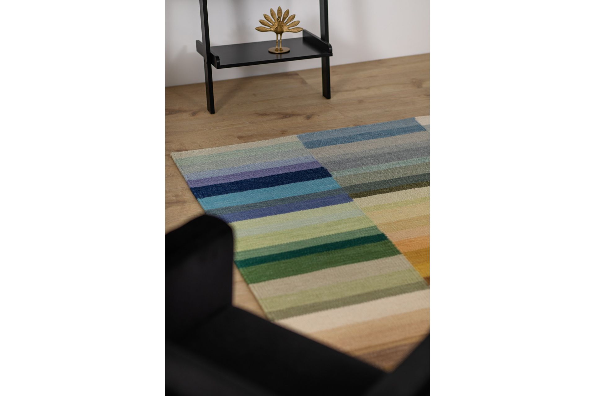 Riviera Villamatto 80x240 cm - Monivärinen - Kodintekstiilit & matot - Matto - Moderni matto - Villamatto