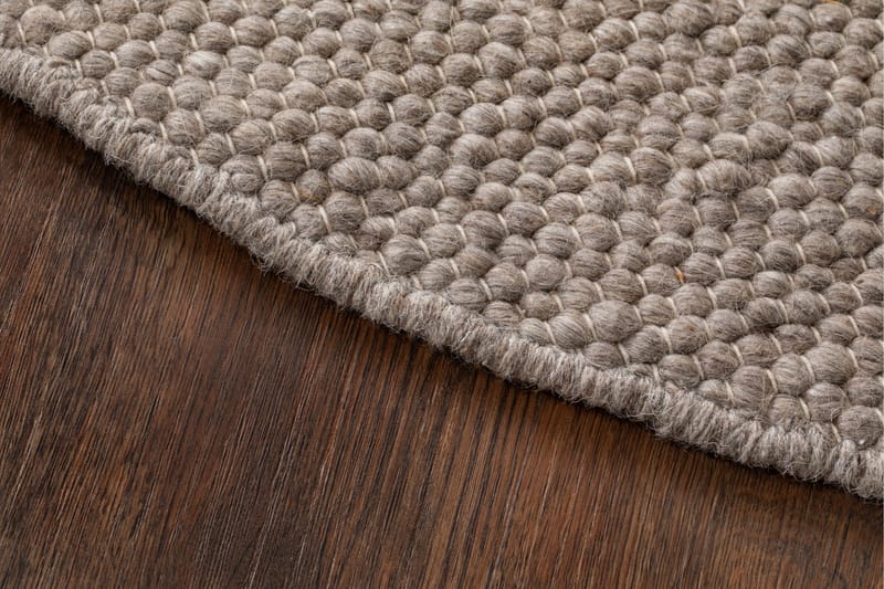 Skagen villamatto pyöreä 240 cm - Pellava - Kodintekstiilit & matot - Matto - Moderni matto - Villamatto