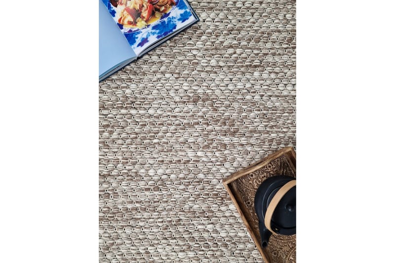 Torekov villamatto 160x230 cm - Nougat - Kodintekstiilit & matot - Matto - Moderni matto - Villamatto