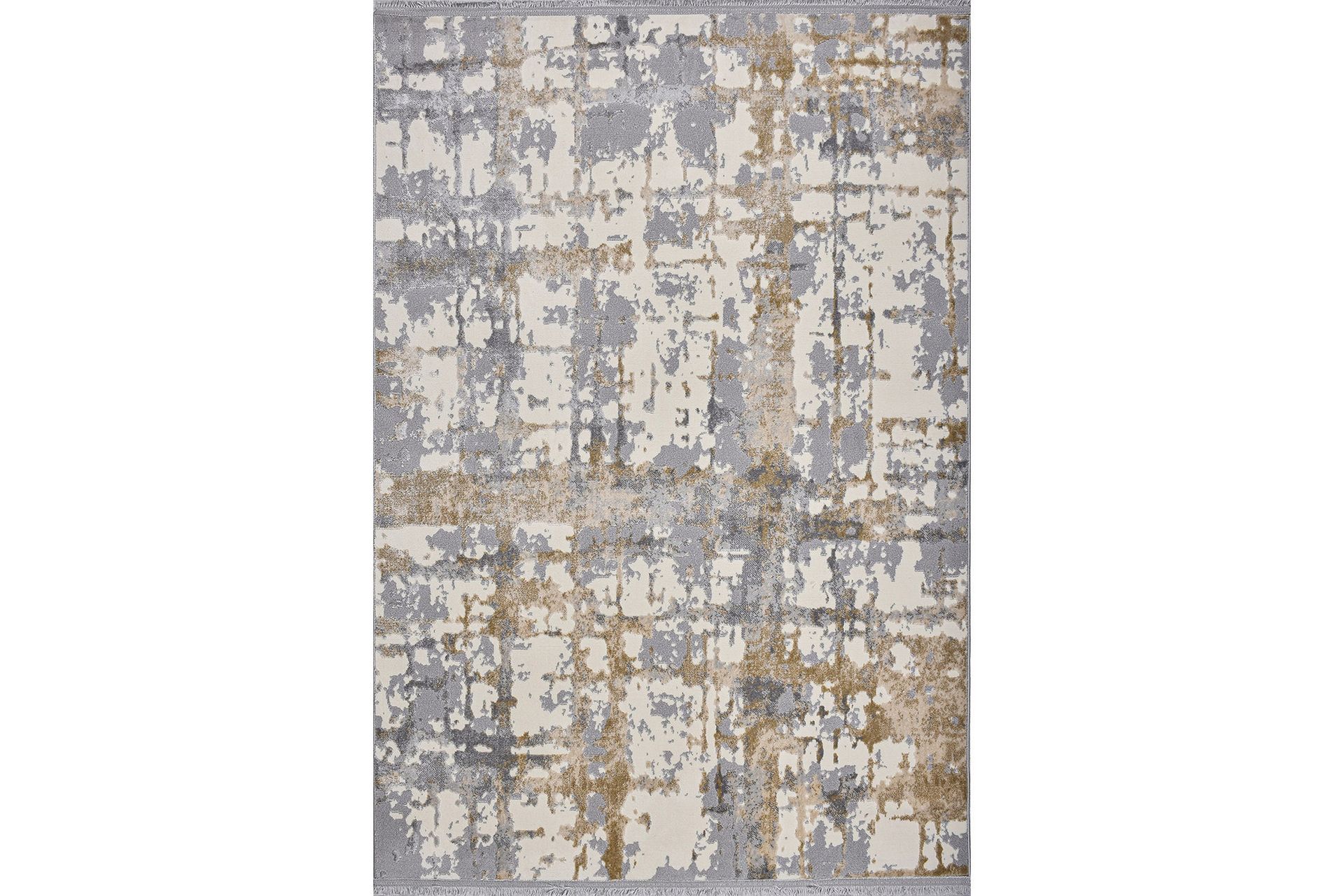 Naveena Wiltonmatto 140x200 cm Suorakaide - Harmaa/Beige/Kerma - Kodintekstiilit & matot - Matto - Moderni matto - Wilton-matto