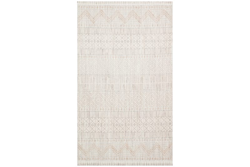 Cozy Käytävämatto 80x150 cm Suorakaide - Harmaa/Beige - Kodintekstiilit & matot - Matto - Moderni matto - Käytävämatto