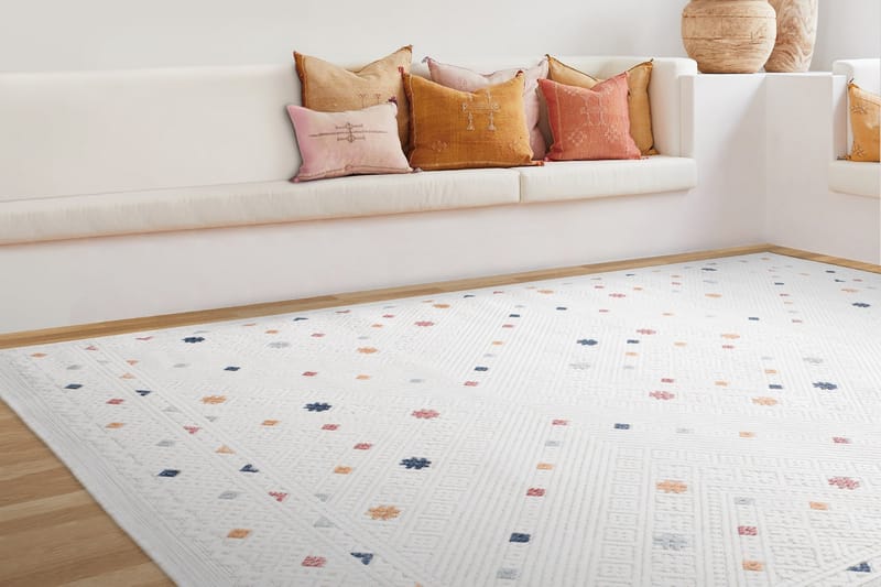 Cladells Wiltonmatto 78x150 cm Suorakaide - Kerma - Kodintekstiilit & matot - Matto - Moderni matto - Wilton-matto