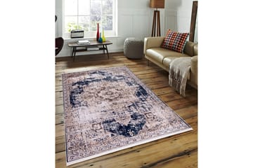 Dela Käytävämatto 80x400 cm Suorakaide - Monivärinen - Kodintekstiilit & matot - Matto - Moderni matto - Käytävämatto