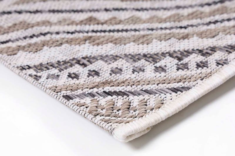 Sewo Wiltonmatto 200x290 cm Suorakaide - Ruskea/Kerma - Kodintekstiilit & matot - Matto - Moderni matto - Wilton-matto