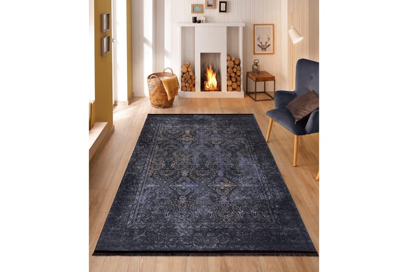 Helly Käytävämatto 80x200 cm Suorakaide - Monivärinen - Kodintekstiilit & matot - Matto - Moderni matto - Käytävämatto