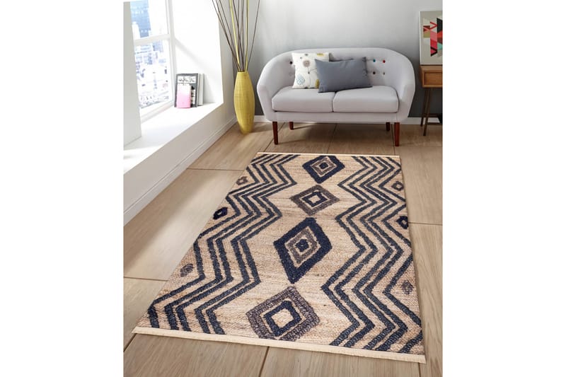 Koby Käytävämatto 80x200 cm Suorakaide - Monivärinen - Kodintekstiilit & matot - Matto - Moderni matto - Käytävämatto