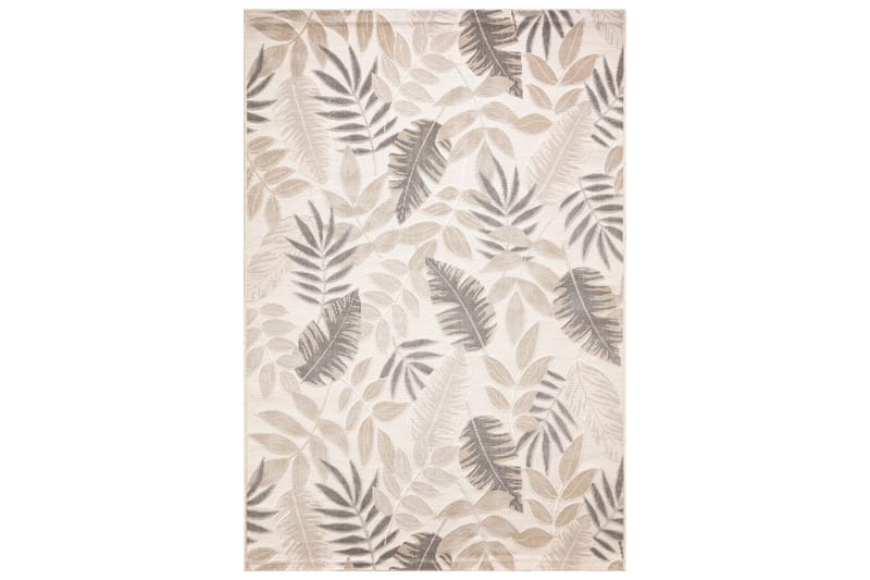 Leaves Wiltonmatto 78x150 cm Suorakaide - Harmaa - Kodintekstiilit & matot - Matto - Moderni matto - Käytävämatto