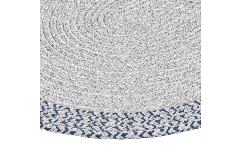 Delli Puuvillamatto 50x80 cm Suorakaide - Harmaa/Merensininen - Kodintekstiilit & matot - Matto - Moderni matto - Puuvillamatto