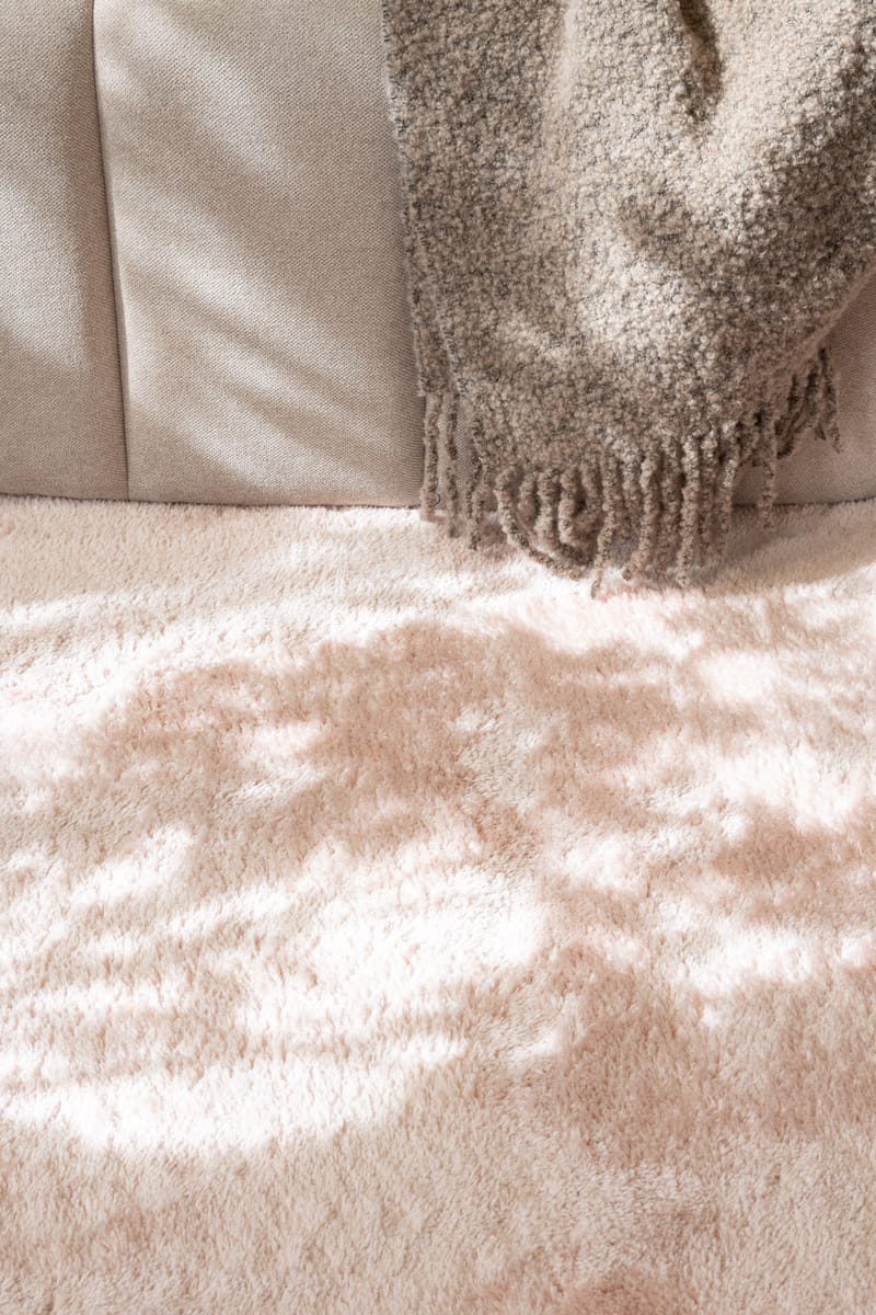 Cozy nukkamatto 240x340 cm suorakaide - Rosa - Kodintekstiilit & matot - Matto - Moderni matto - Nukkamatto