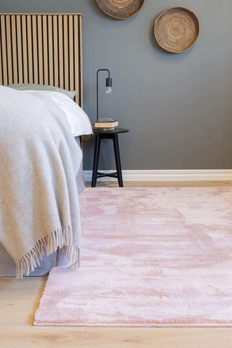 Cozy nukkamatto 240x340 cm suorakaide - Rosa - Kodintekstiilit & matot - Matto - Moderni matto - Nukkamatto
