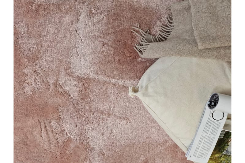 Cozy nukkamatto 160x230 cm suorakaide - Rosa - Kodintekstiilit & matot - Matto - Moderni matto - Nukkamatto