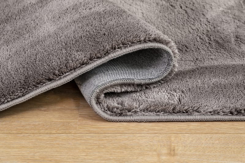 Cozy nukkamatto pyöreä 200 cm - Harmaa - Kodintekstiilit & matot - Matto - Pyöreät matot