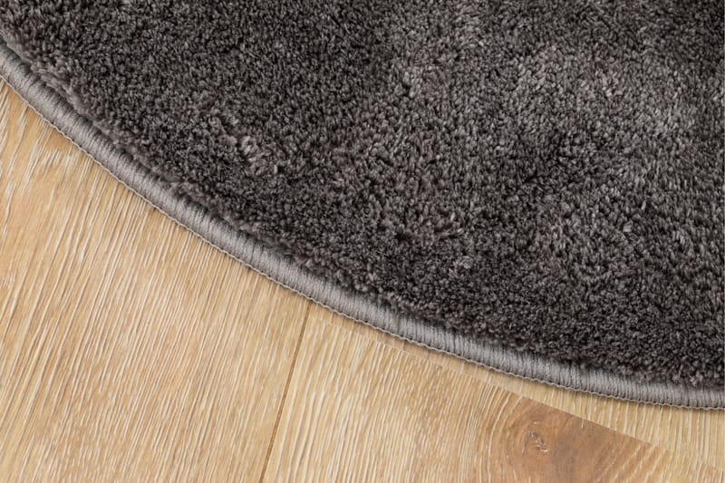 Cozy nukkamatto pyöreä 200 cm - Harmaa - Kodintekstiilit & matot - Matto - Pyöreät matot