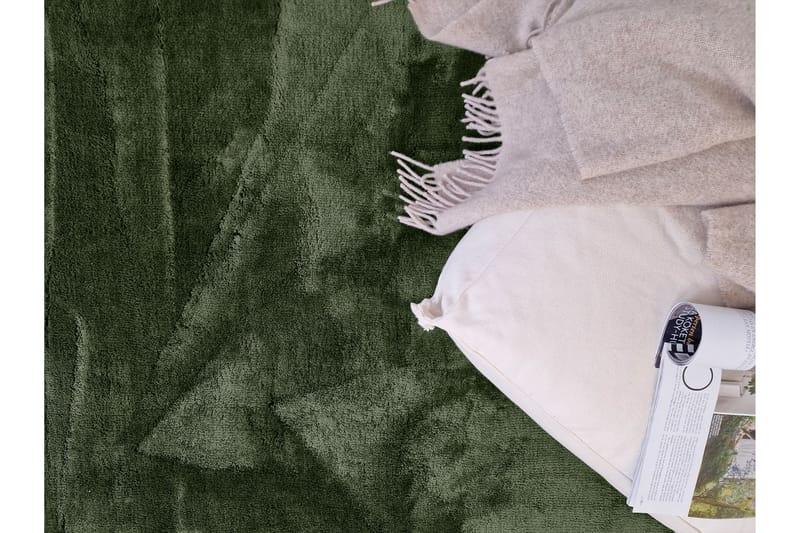Cozy nukkamatto 60x120 cm suorakaide - Vihreä - Kodintekstiilit & matot - Matto - Moderni matto - Nukkamatto