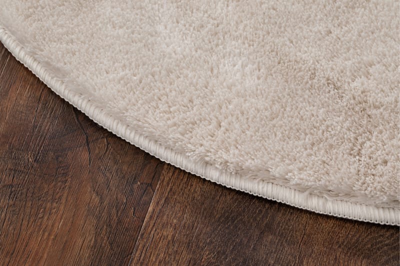 Cozy nukkamatto pyöreä 200 cm - Luonnonväri - Kodintekstiilit & matot - Matto - Pyöreät matot