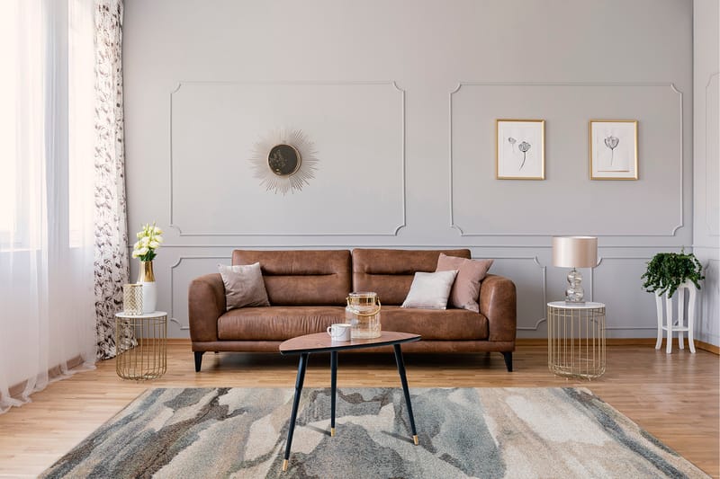 Kingston Friezet-matto 200x290 cm - Monivärinen - Kodintekstiilit & matot - Matto - Moderni matto - Wilton-matto