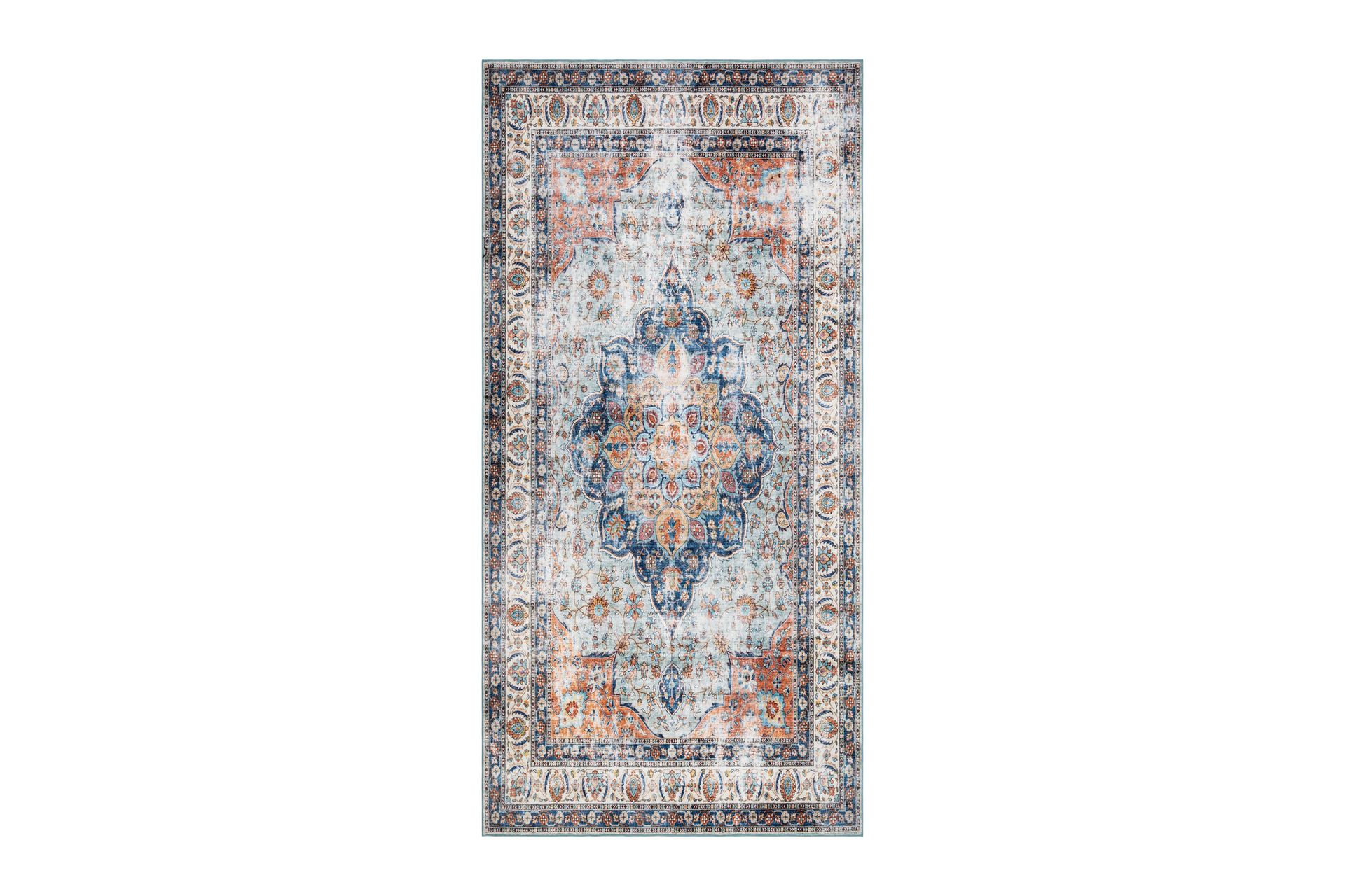 Tarfaya frieze-matto 80x300 cm - Monivärinen - Kodintekstiilit & matot - Matto - Moderni matto - Wilton-matto