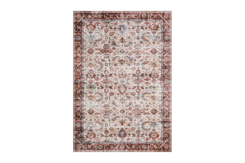 Tarfaya frieze-matto 160x230 cm - Viininpunainen - Kodintekstiilit & matot - Matto - Moderni matto - Wilton-matto