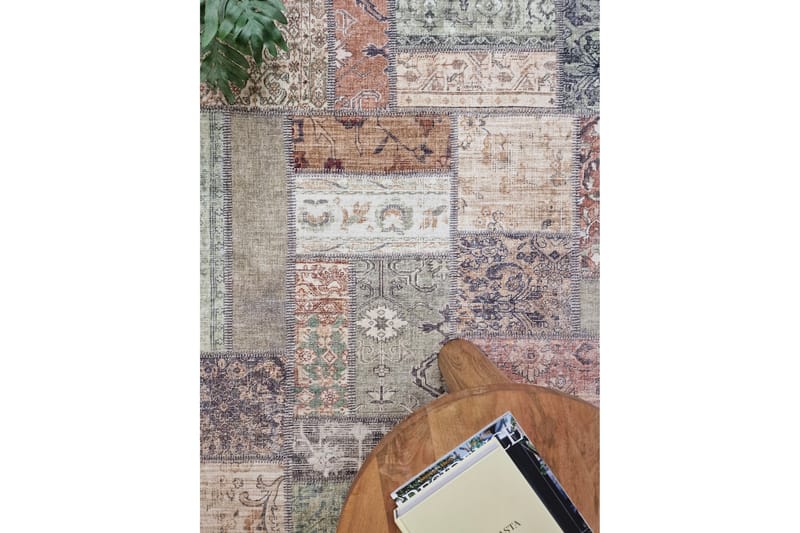 Tarfaya Frye-matto 80x150 cm - Vihreä - Kodintekstiilit & matot - Matto - Moderni matto - Wilton-matto