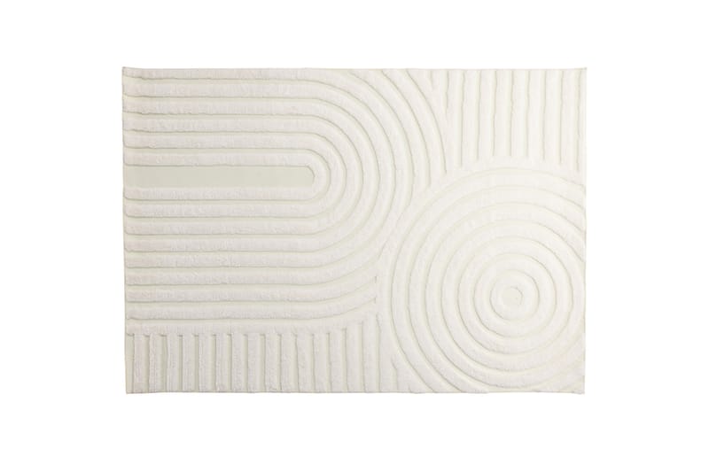 Nukkamatto Nikita 160x230 cm - Valkoinen - Kodintekstiilit & matot - Matto - Moderni matto - Nukkamatto