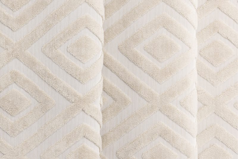 Nukkamatto Pia 160x230 cm - Valkoinen - Kodintekstiilit & matot - Matto - Moderni matto - Nukkamatto