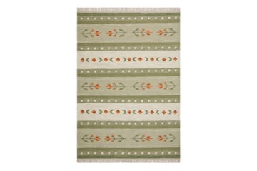 Fagersta villamatto 160x230 cm - Vihreä - Kodintekstiilit & matot - Matto - Moderni matto - Villamatto