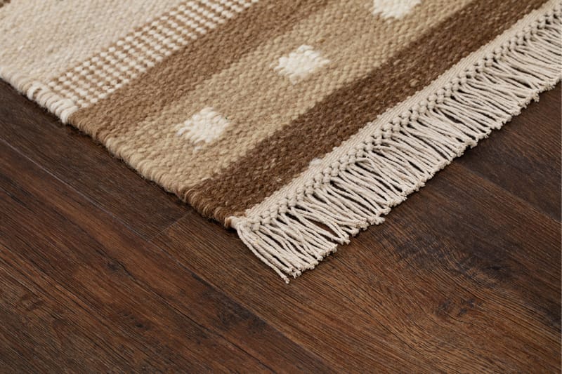 Fagersta villamatto 160x230 cm - Hiekka - Kodintekstiilit & matot - Matto - Moderni matto - Villamatto