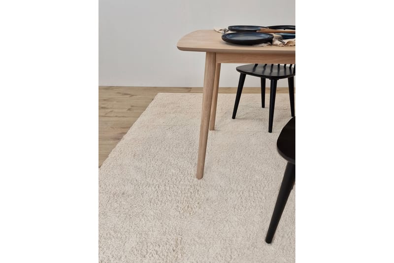 Falsterbo puuvillamatto 160x230 cm - Luonnonväri - Kodintekstiilit & matot - Matto - Moderni matto - Puuvillamatto