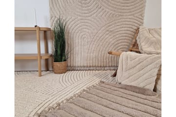 Marocko puuvillamatto 240x340 cm - Kerma - Kodintekstiilit & matot - Matto - Moderni matto - Puuvillamatto