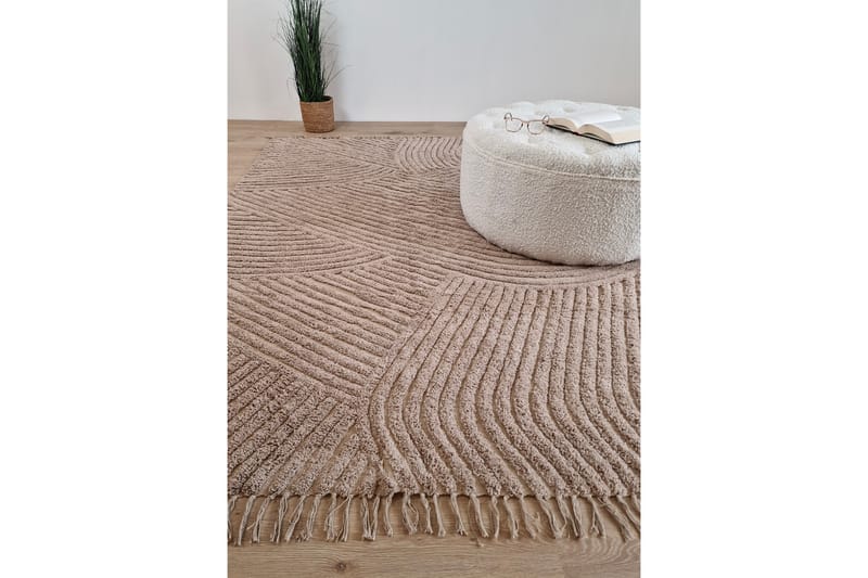 Marocko puuvillamatto 240x340 cm - Pellava - Kodintekstiilit & matot - Matto - Moderni matto - Puuvillamatto