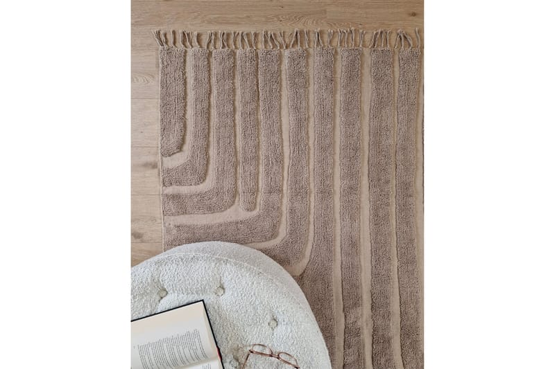 Marocko puuvillamatto 160x230 cm - Pellava - Kodintekstiilit & matot - Matto - Moderni matto - Puuvillamatto
