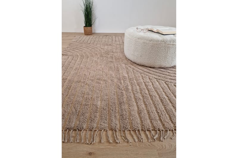Marocko puuvillamatto 160x230 cm - Pellava - Kodintekstiilit & matot - Matto - Moderni matto - Puuvillamatto