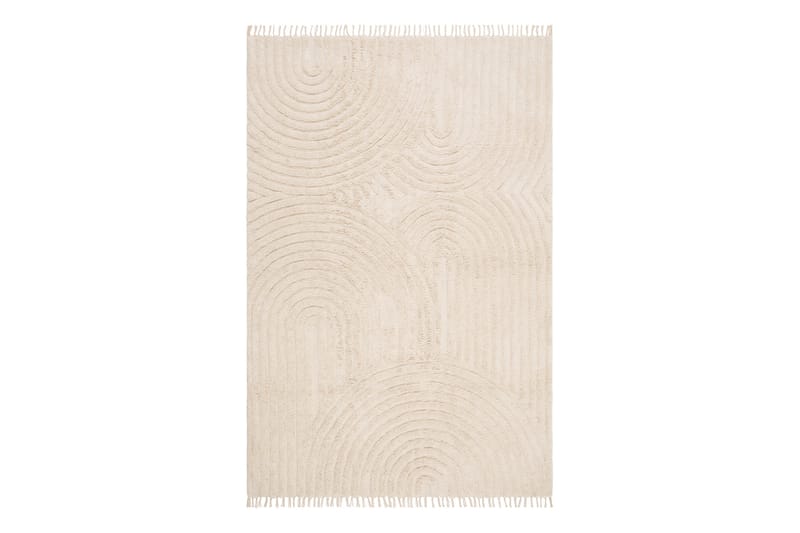 Marocko puuvillamatto 240x340 cm - Kerma - Kodintekstiilit & matot - Matto - Moderni matto - Puuvillamatto