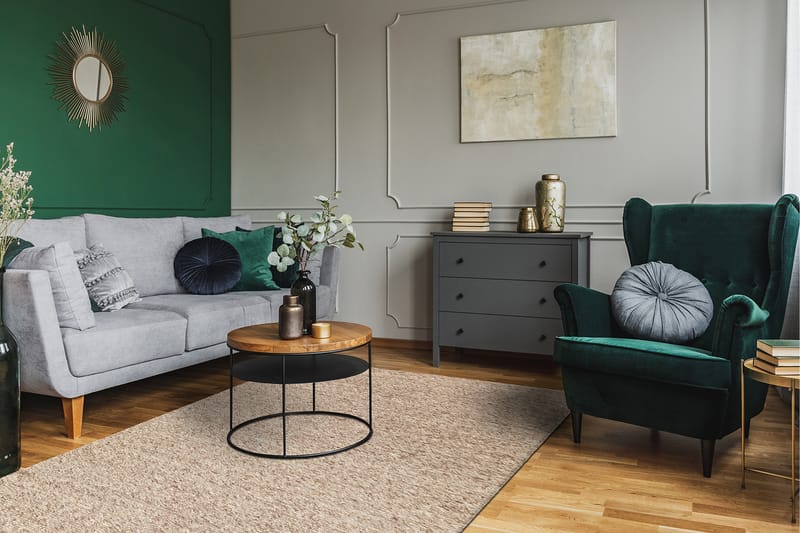 Skagen villamatto 160x230 cm - Pellava - Kodintekstiilit & matot - Matto - Moderni matto - Villamatto