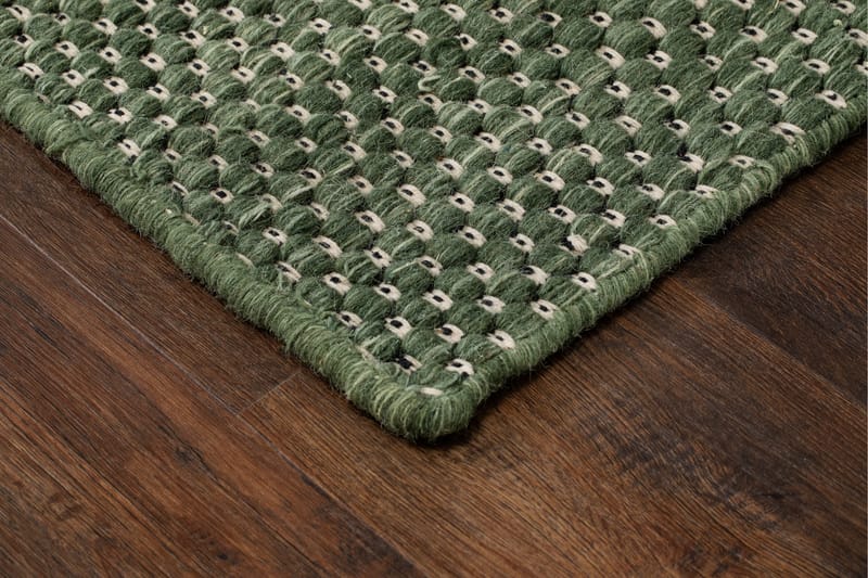 Torekov Villamatto 75x230 cm - Vihreä - Kodintekstiilit & matot - Matto - Moderni matto - Villamatto