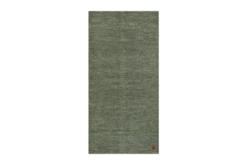Torekov villamatto 75x150 cm - Vihreä - Kodintekstiilit & matot - Matto - Moderni matto - Villamatto
