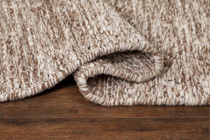Torekov villamatto 75x230 cm - Nougat - Kodintekstiilit & matot - Matto - Moderni matto - Villamatto