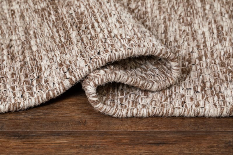 Torekov villamatto 160x230 cm - Nougat - Kodintekstiilit & matot - Matto - Moderni matto - Villamatto