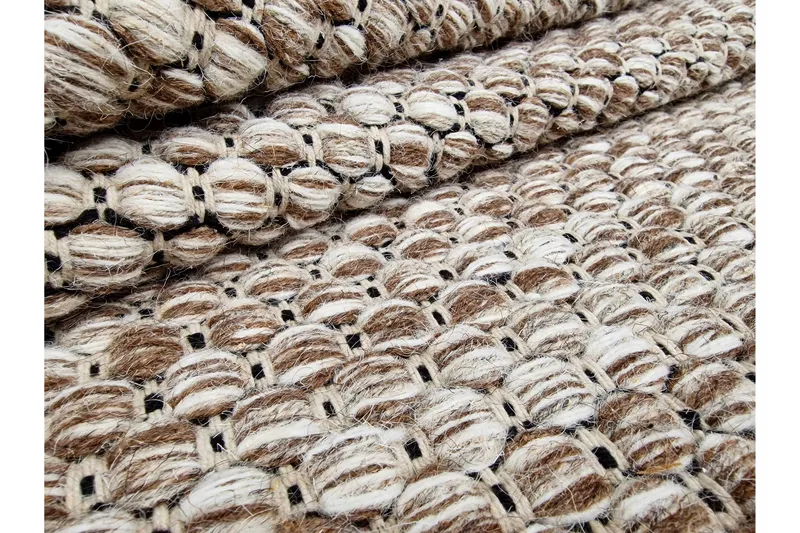 Torekov villamatto pyöreä 300 cm - Nougat - Kodintekstiilit & matot - Matto - Moderni matto - Villamatto