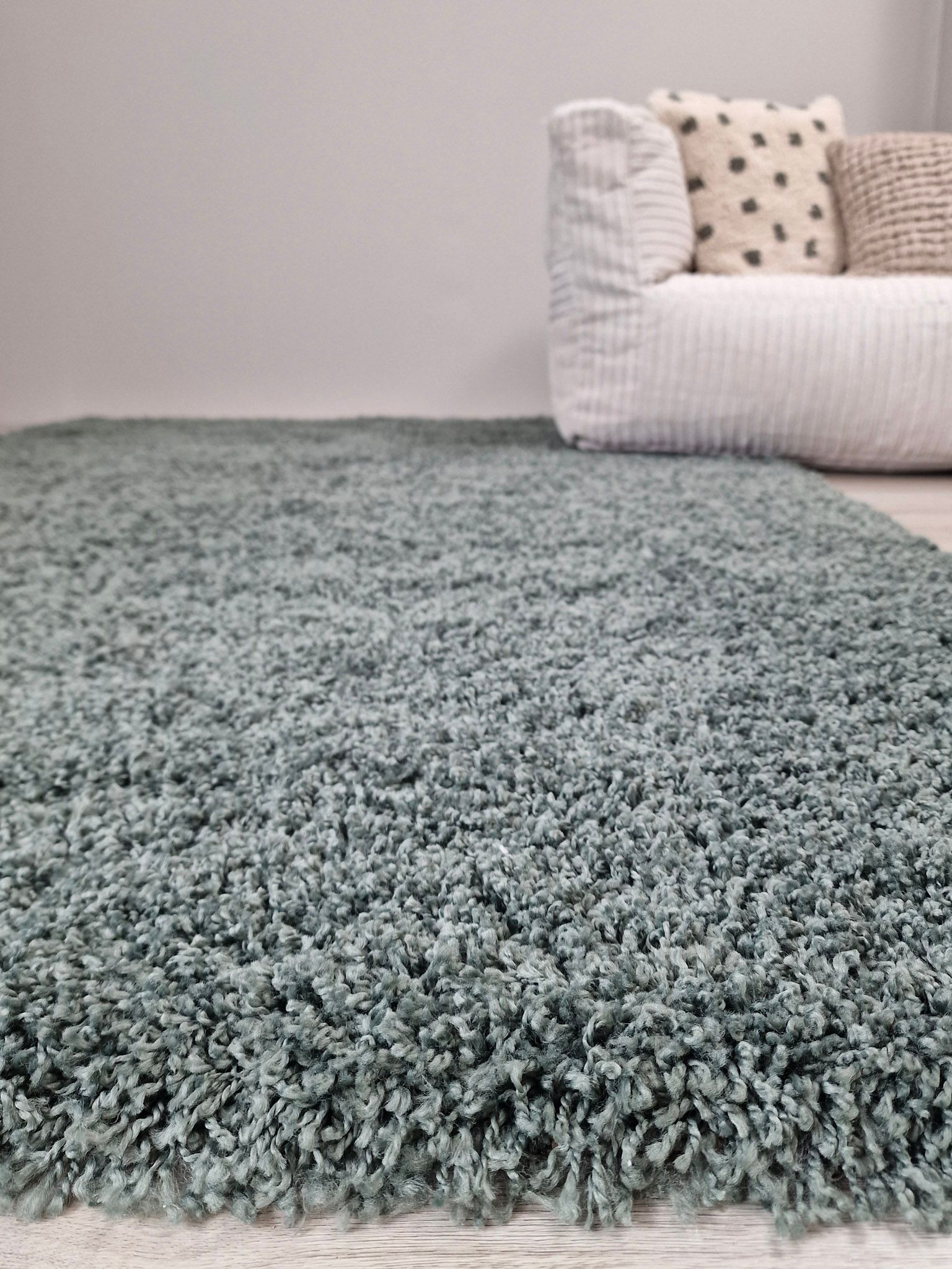 Lounge nukkamatto 80x150 cm suorakaide - Vihreä - Kodintekstiilit & matot - Matto - Moderni matto - Nukkamatto